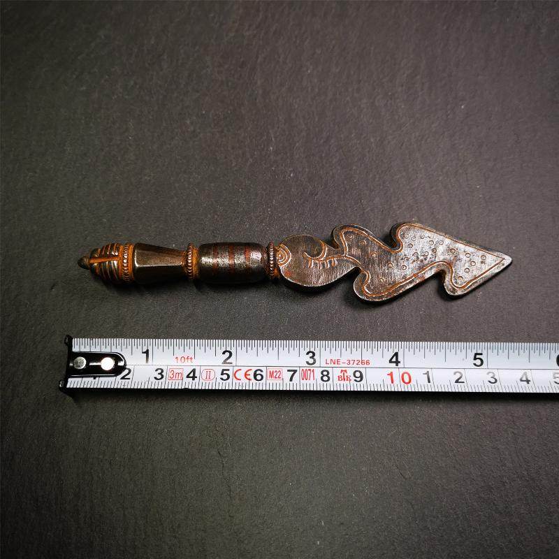 Snake Spear - Tibetan Buddhist art, view 8