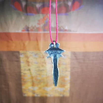 Cross Vajra Phurba 2.36" - Tibetan Buddhist vajra, view 8