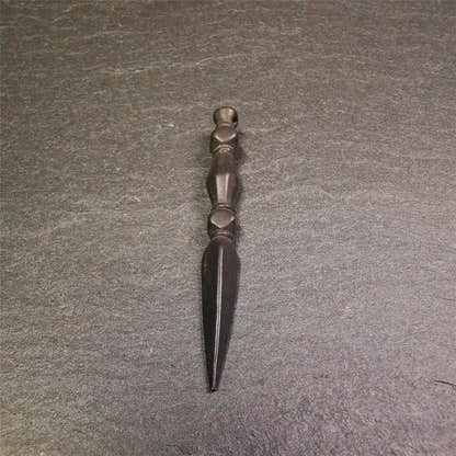 Phurba - 2.2" - Tibetan Buddhist art, view 6