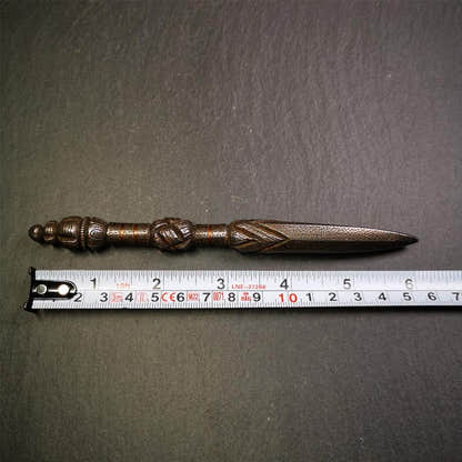 Kila Phurba - 5.9" - Tibetan Buddhist art, view 7