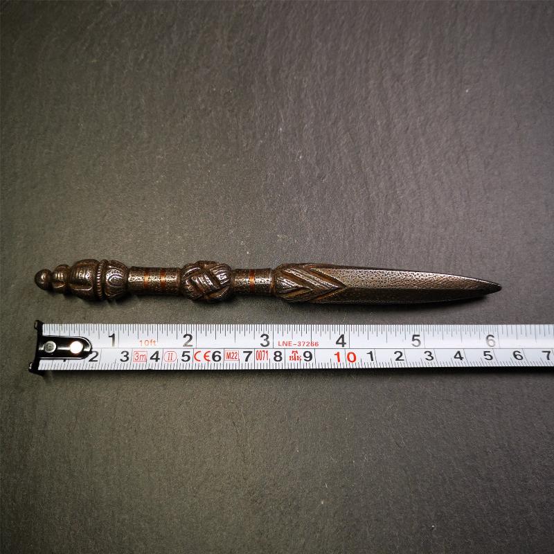 Kila Phurba - 5.9" - Tibetan Buddhist art, view 7