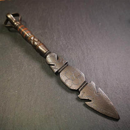 Manjusri Sword - 7.9" - Tibetan Buddhist art, view 4