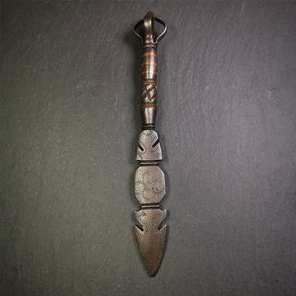 Manjusri Sword - 7.9" - Tibetan Buddhist art, view 5