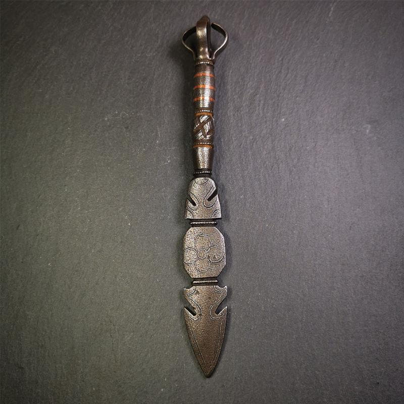 Manjusri Sword - 7.9" - Tibetan Buddhist art, view 5