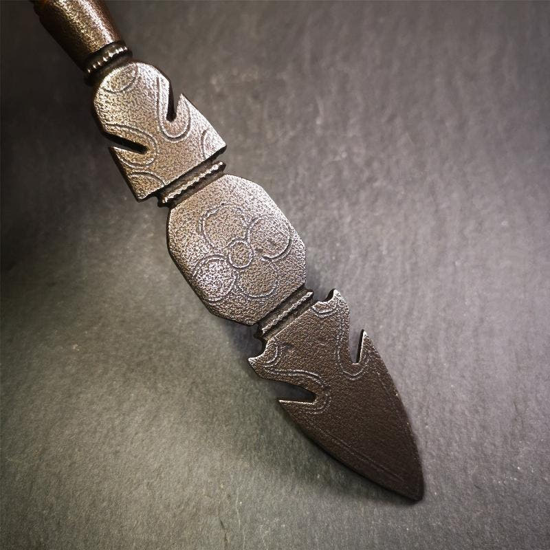 Manjusri Sword - 7.9" - Tibetan Buddhist art, view 7