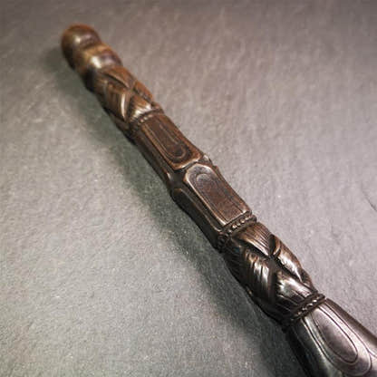 Black Manjusri Sword - 9" - Tibetan Buddhist art, view 6