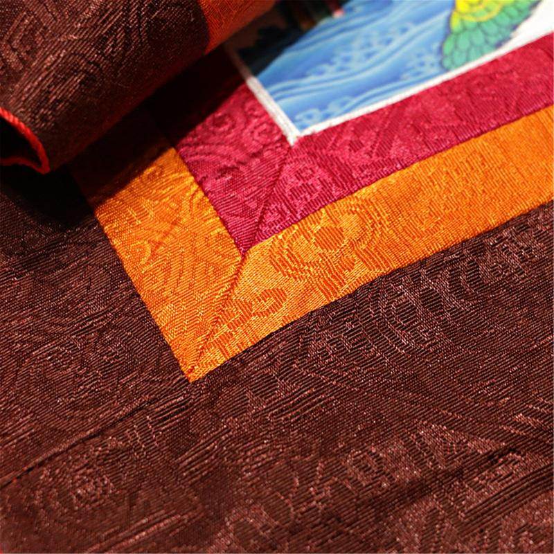 The Five Jambhalas - Tibetan thangka painting, view 12
