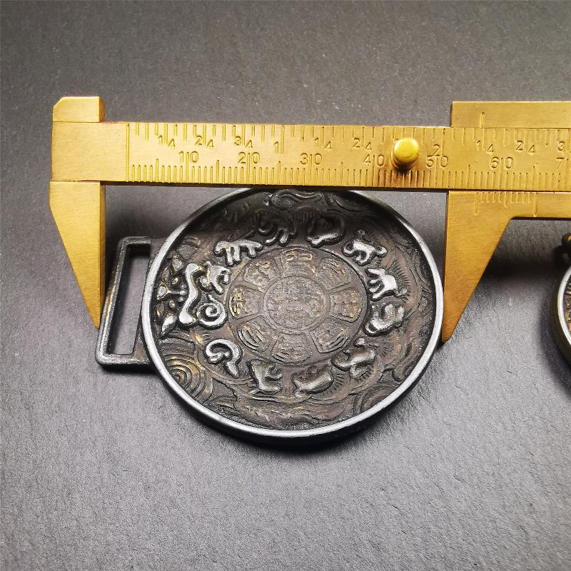 Couple Set of Melong 2.0" / 1.3" - Tibetan Buddhist art, view 14