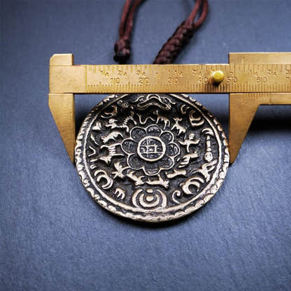 Old Melong 2.12" - Tibetan Buddhist art, view 9