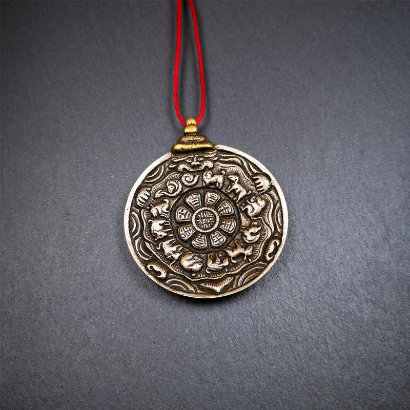 Old Melong 1.97" - Tibetan Buddhist art, view 7