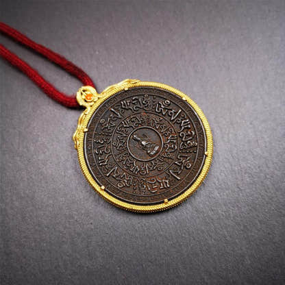 Chenrezig Om Melong 2.1" - Tibetan Buddhist art, view 5