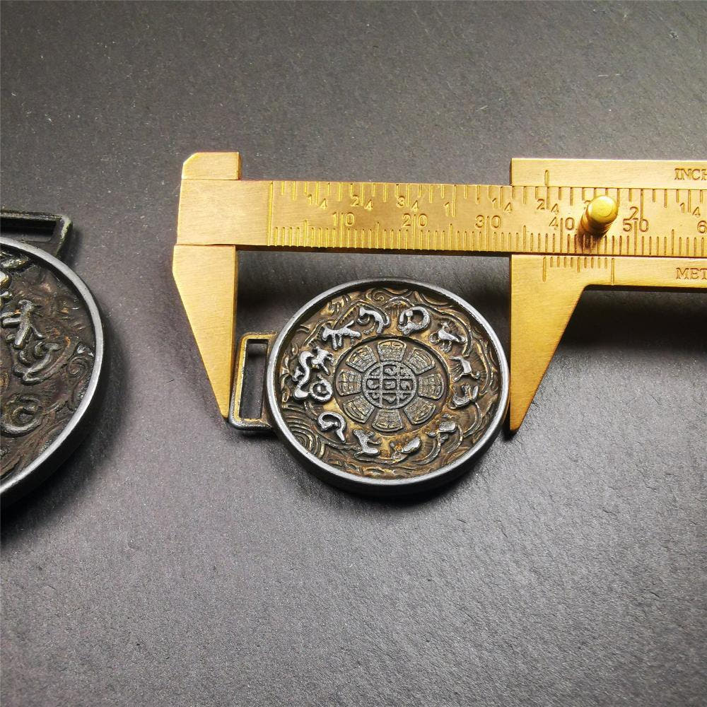 Couple Set of Melong 2.0" / 1.3" - Tibetan Buddhist art, view 15