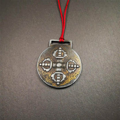 Couple Set of Melong 2.0" / 1.3" - Tibetan Buddhist art, view 5