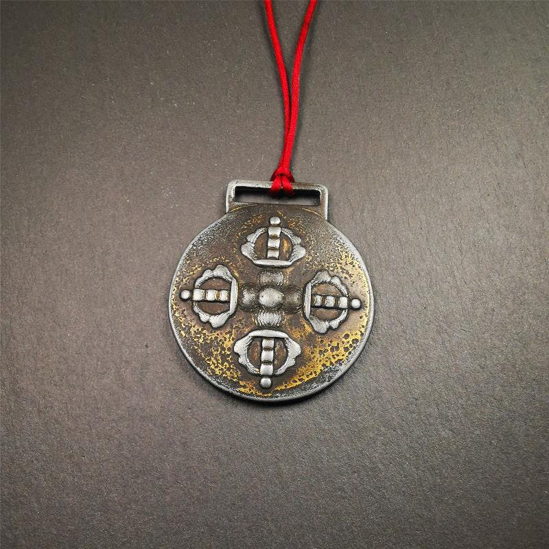 Couple Set of Melong 2.0" / 1.3" - Tibetan Buddhist art, view 5