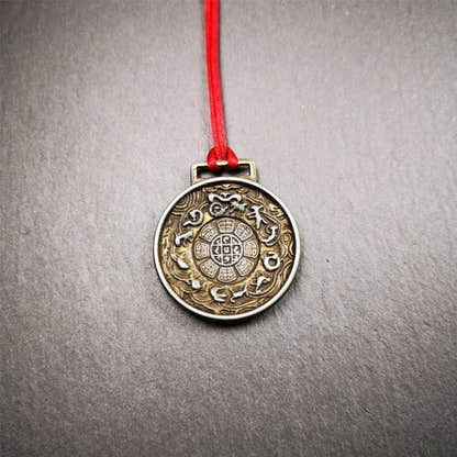Couple Set of Melong 2.0" / 1.3" - Tibetan Buddhist art, view 6