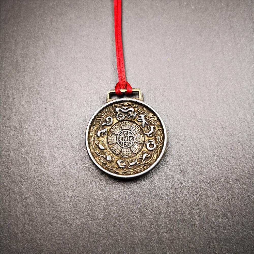 Couple Set of Melong 2.0" / 1.3" - Tibetan Buddhist art, view 6