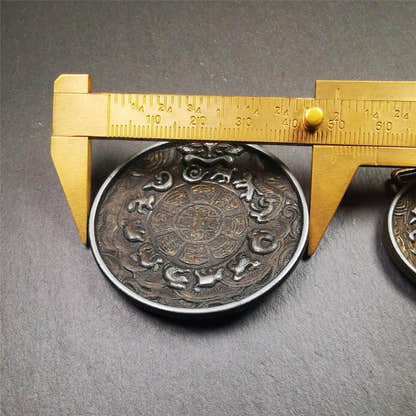 Couple Set of Melong 2.0" / 1.3" - Tibetan Buddhist art, view 13