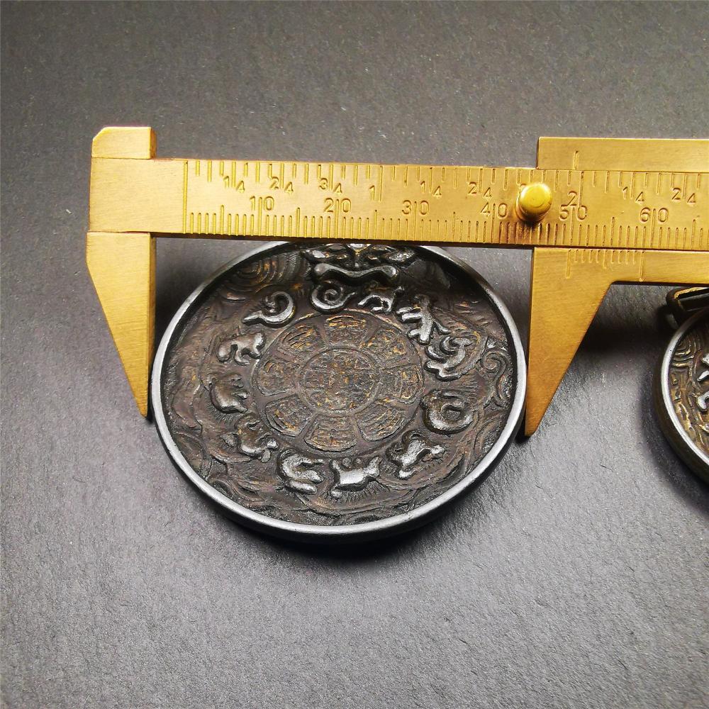 Couple Set of Melong 2.0" / 1.3" - Tibetan Buddhist art, view 13