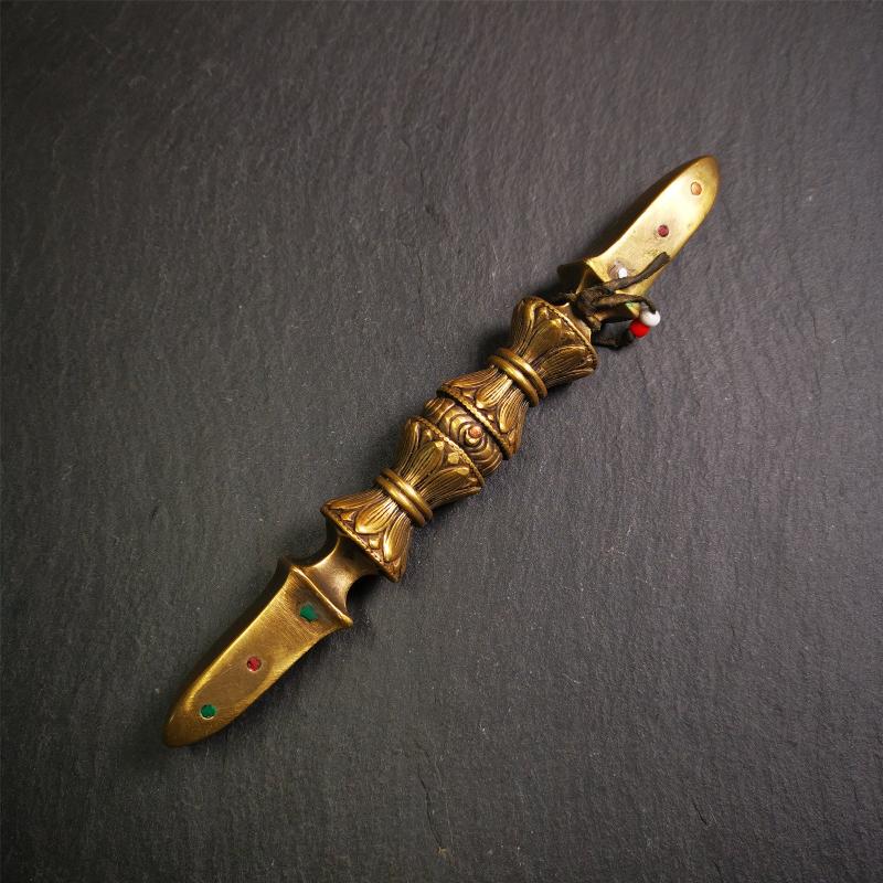 Unique Vajra 6.5" - Tibetan Buddhist vajra, view 4