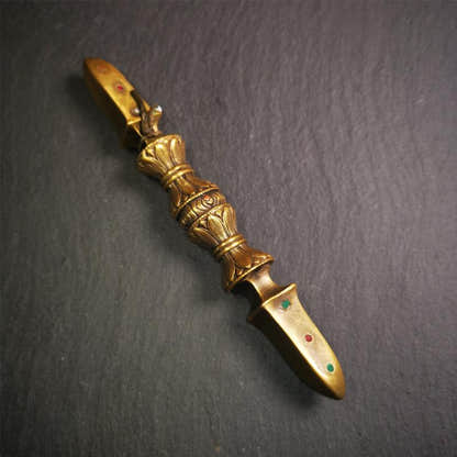 Unique Vajra 6.5" - Tibetan Buddhist vajra, view 5