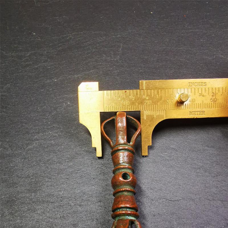 Vajra 2.76" - Tibetan Buddhist vajra, view 9