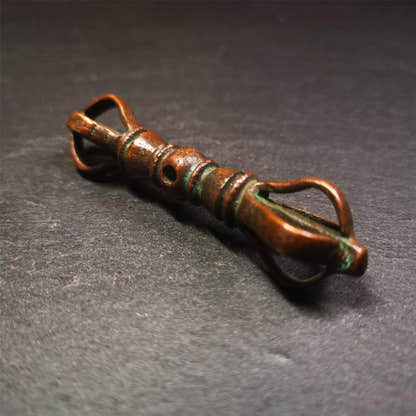 Vajra 2.76" - Tibetan Buddhist vajra, front view