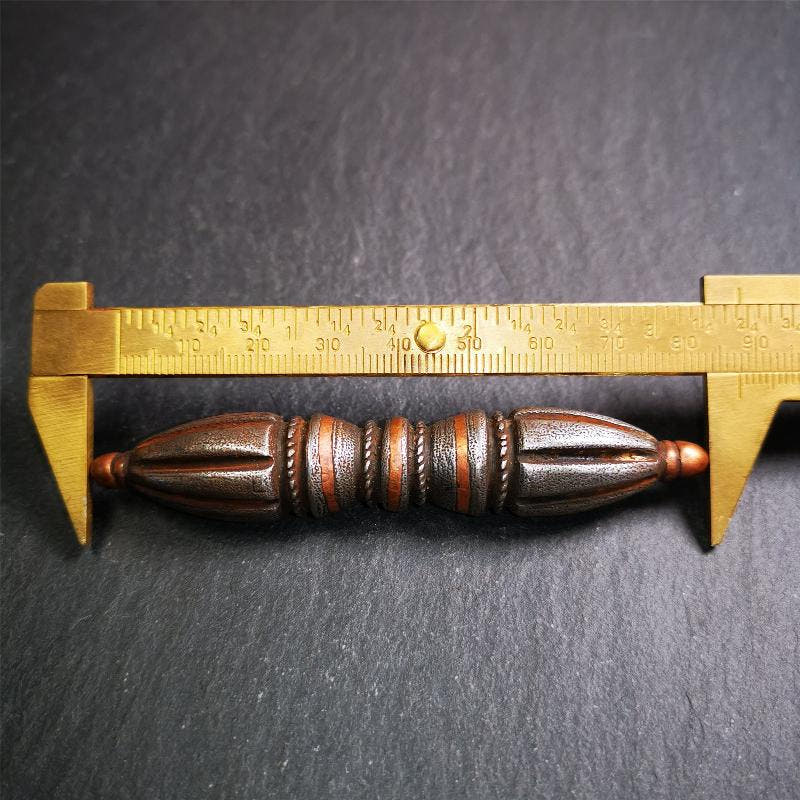 Seven-pronged Vajra 3.5" - Tibetan Buddhist vajra, view 9