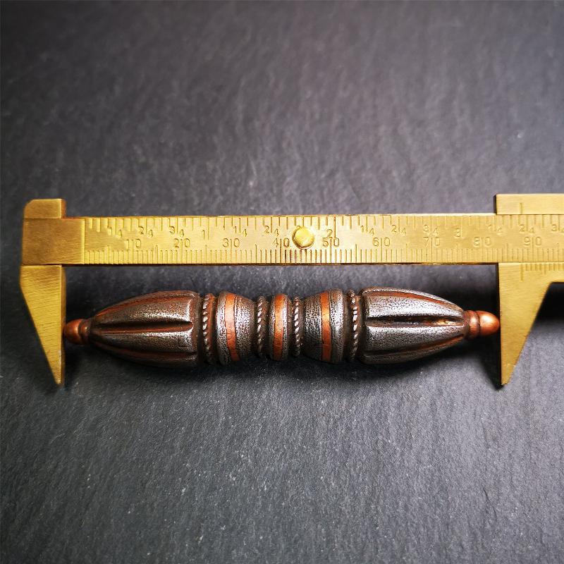 Seven-pronged Vajra 3.5" - Tibetan Buddhist vajra, view 9