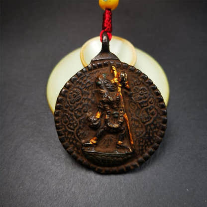 Troma Nagmo Melong 2.2" - Tibetan Buddhist art, view 4