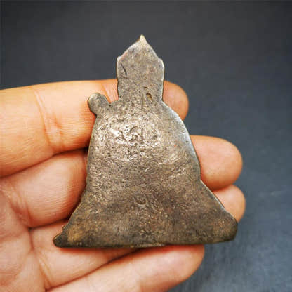 Guru Rinpoche 2.36" - Tibetan Buddhist art, view 8