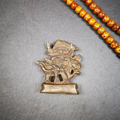 Dorje Legpa,Vajra Sadhu 1.97" - Tibetan Buddhist statue, detailed view