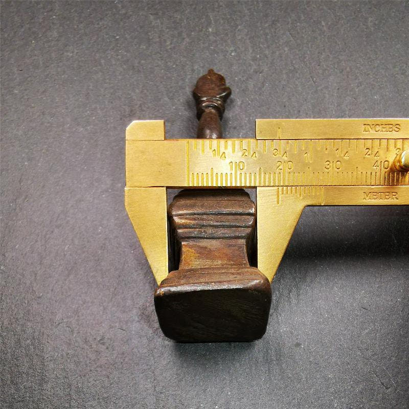 Stupa Amulet 3.35" - Tibetan Buddhist amulet, view 9