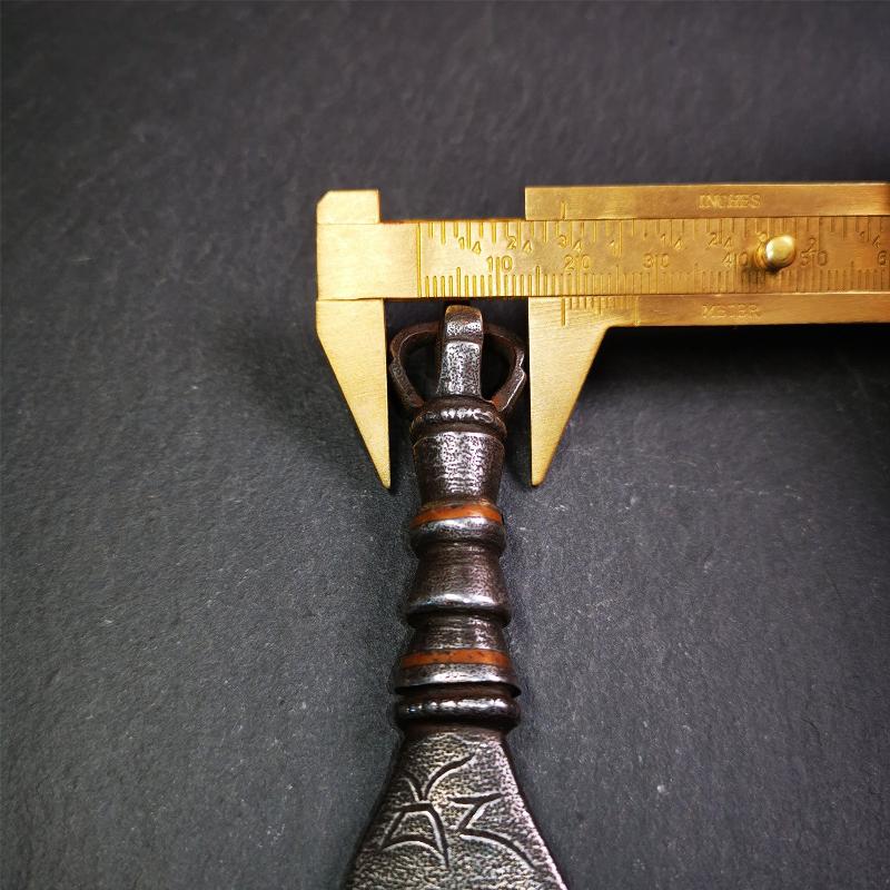 Vajra Knife 6.3" - Tibetan Buddhist vajra, view 8