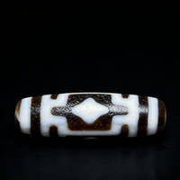 Cross Buddha Dzi Bead