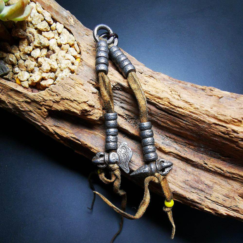 6mm Cold Iron Prayer Bead Counters - Tibetan Buddhist art, view 4