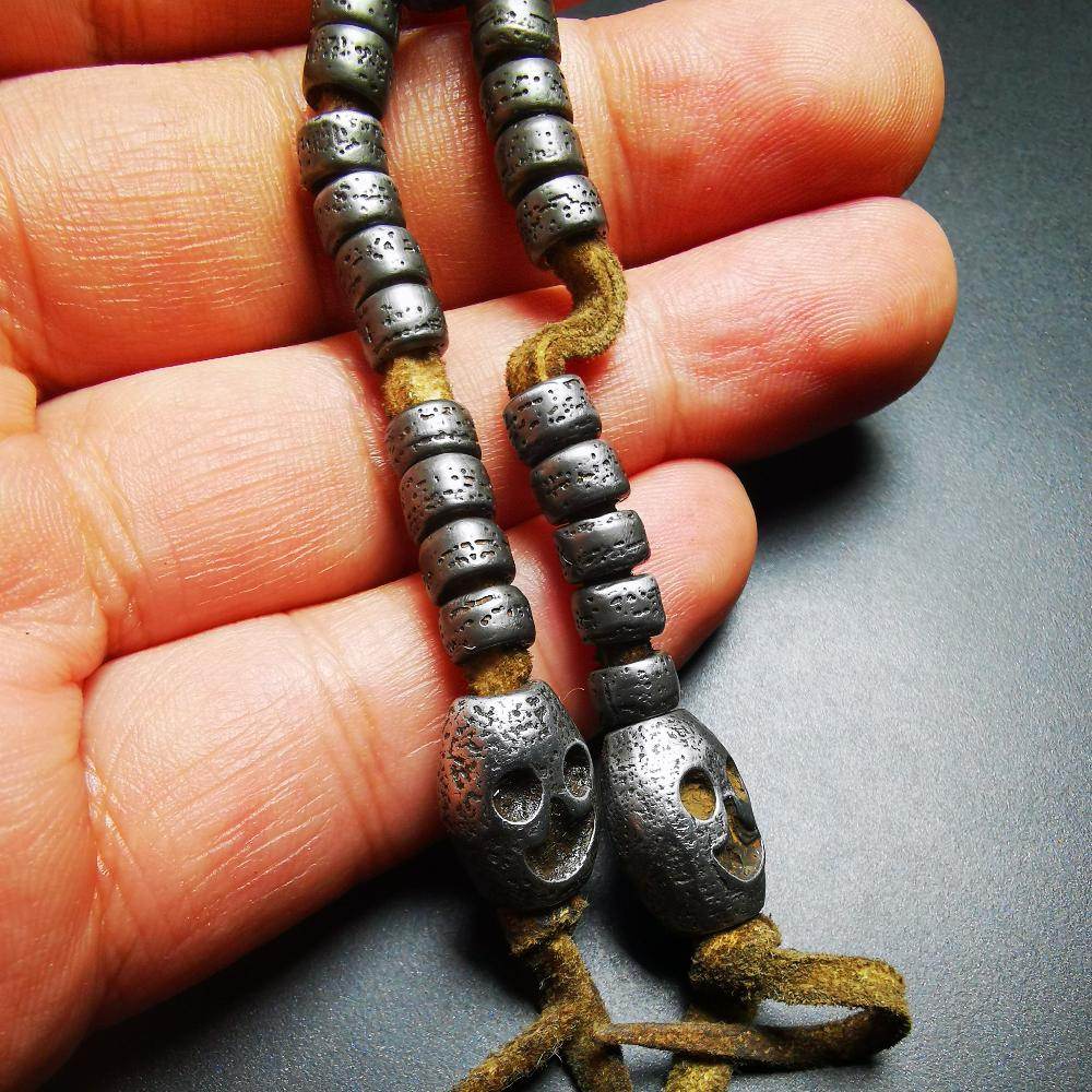 6mm Cold Iron Prayer Bead Counters - Tibetan Buddhist art, view 10