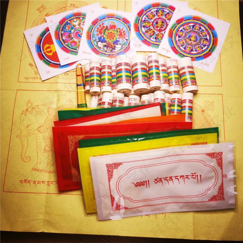 Consecration Filling Scrolls Rituals Packs - Tibetan Buddhist art, view 5