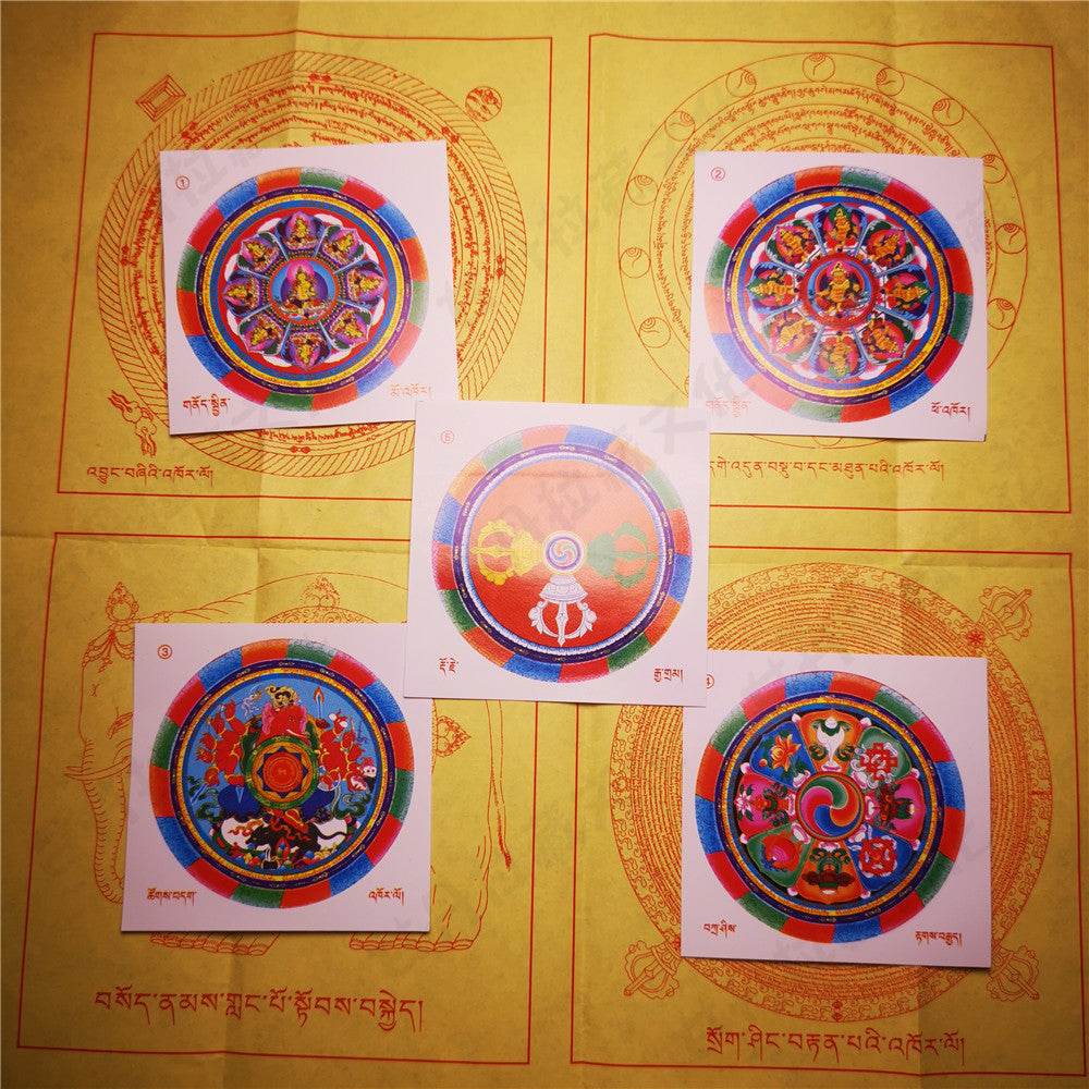 Consecration Filling Scrolls & Rituals Pack for Stupa - Tibetan Buddhist art, view 6