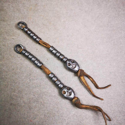 6mm Cold Iron Prayer Bead Counters - Tibetan Buddhist art, view 4