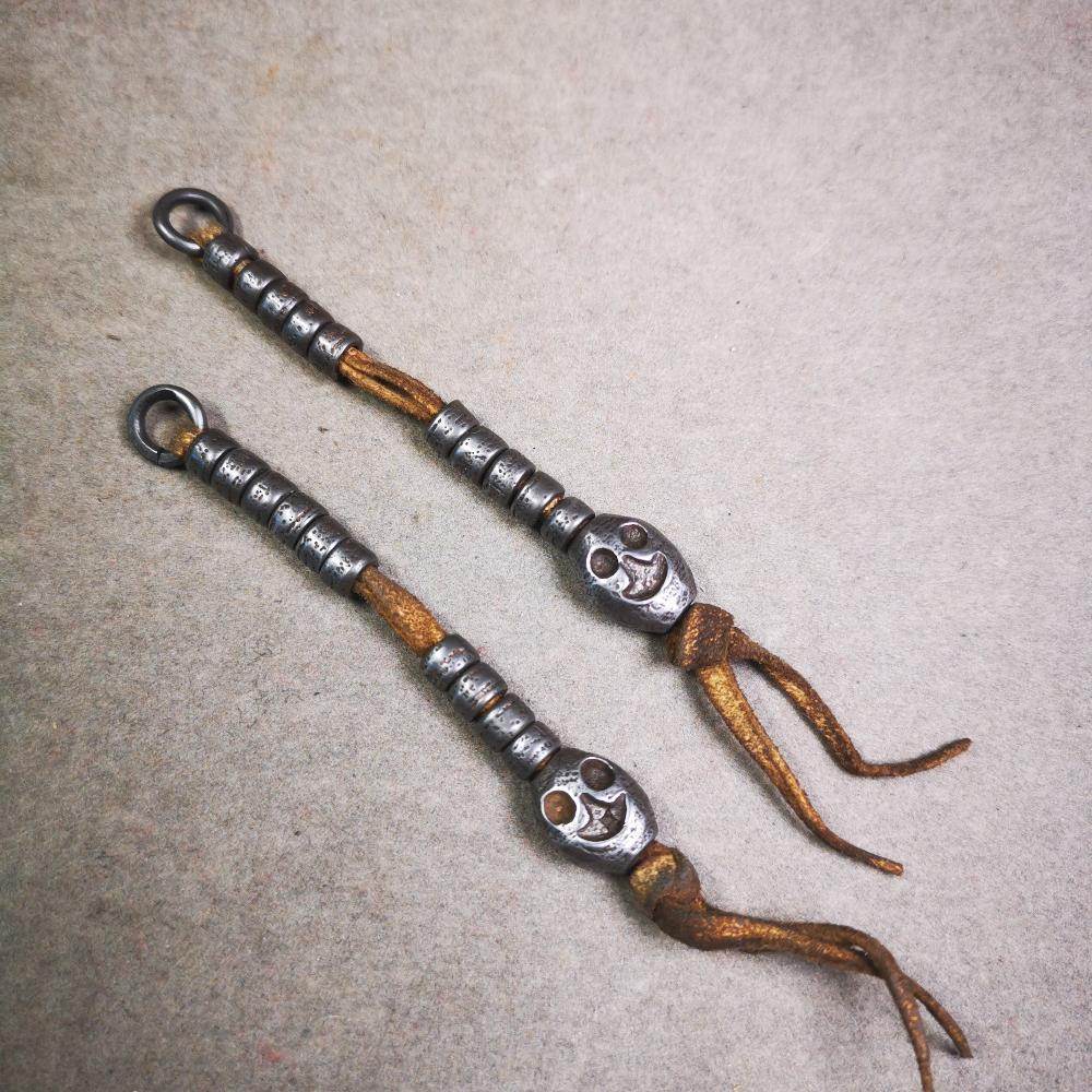 6mm Cold Iron Prayer Bead Counters - Tibetan Buddhist art, view 4