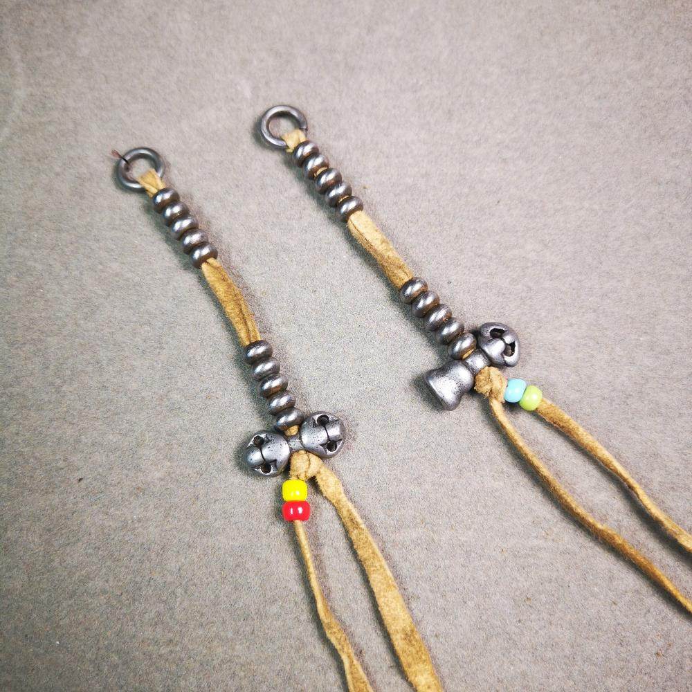 6mm Cold Iron Prayer Bead Counters - Tibetan Buddhist art, view 13