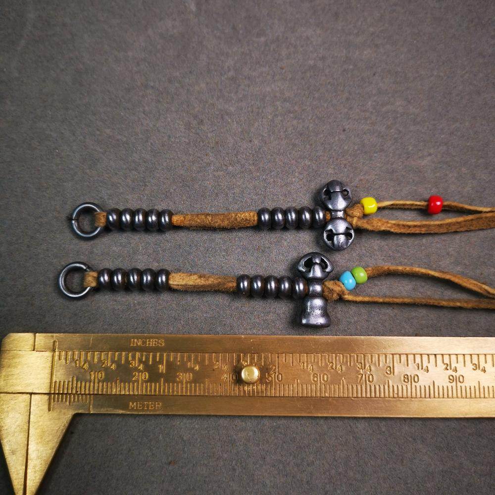 6mm Cold Iron Prayer Bead Counters - Tibetan Buddhist art, view 8