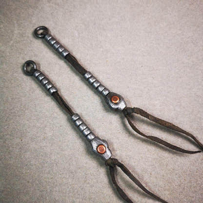 6mm Cold Iron Prayer Bead Counters - Tibetan Buddhist art, view 5