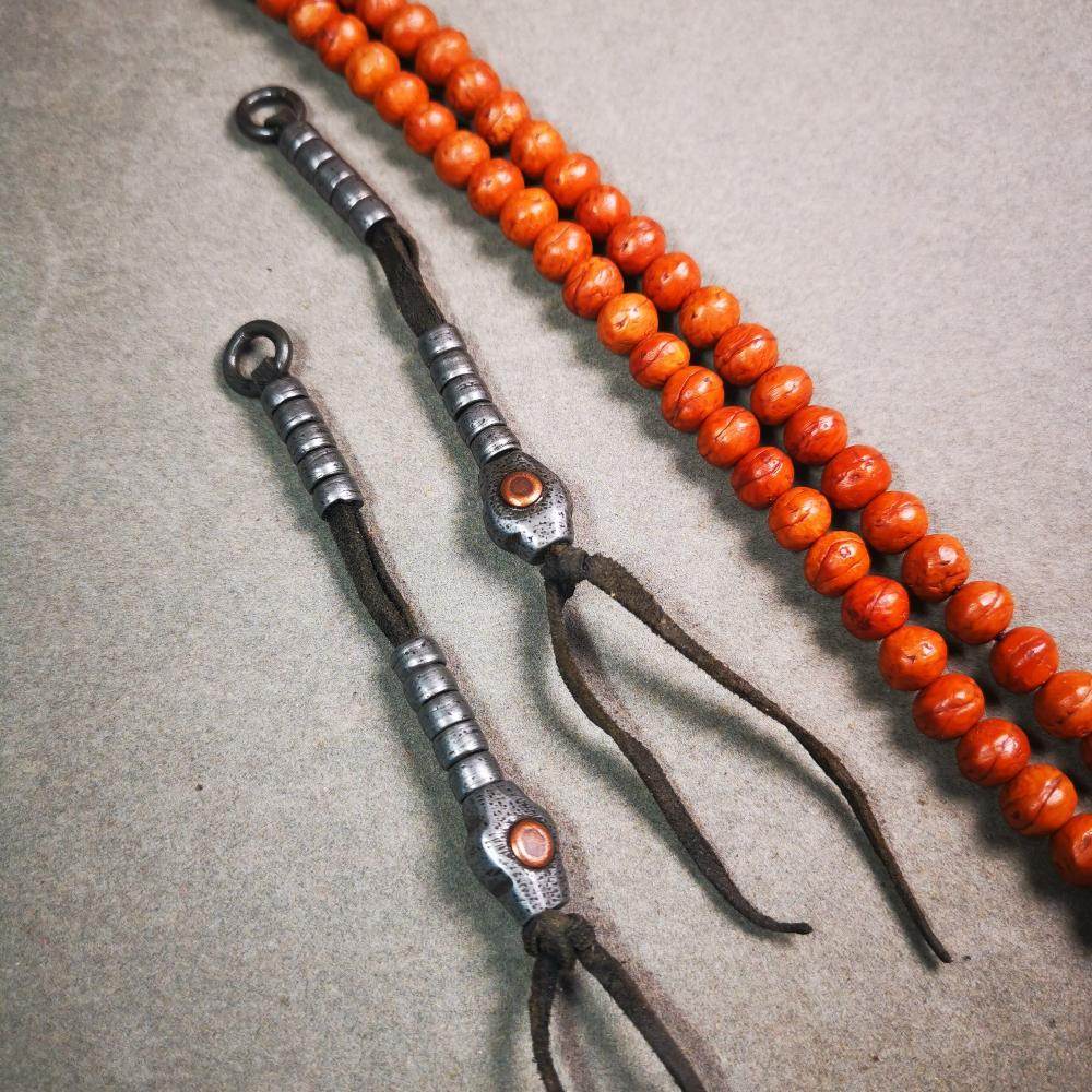 6mm Cold Iron Prayer Bead Counters - Tibetan Buddhist art, view 7