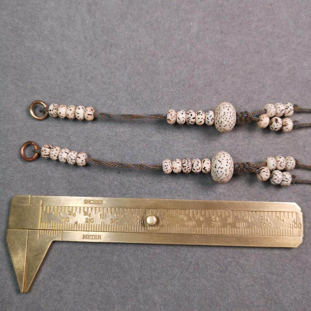 Unique 6mm Bodhi Seed Prayer Bead Counters - Tibetan Buddhist art, view 6