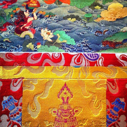 Vajrakilaya - Dorje Phurba - Tibetan thangka painting, view 11