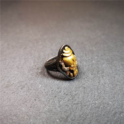 Shankha Conch Ring - Tibetan Buddhist art, view 8