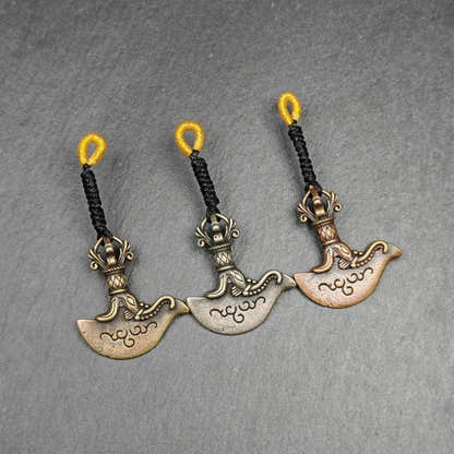 Kartika Amulet - Tibetan Buddhist amulet, view 4