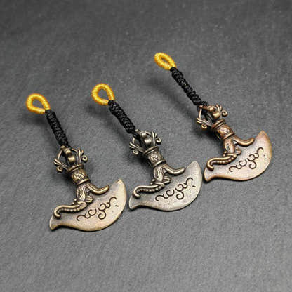 Kartika Amulet - Tibetan Buddhist amulet, view 5