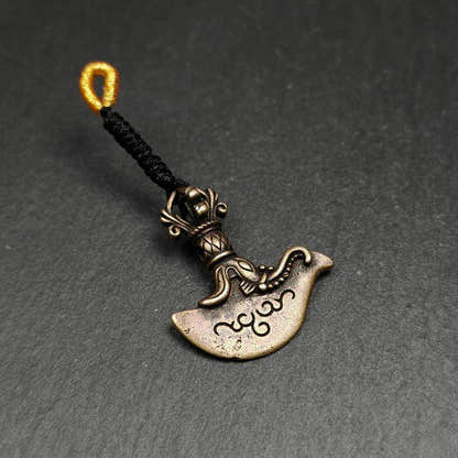 Kartika Amulet - Tibetan Buddhist amulet, view 7